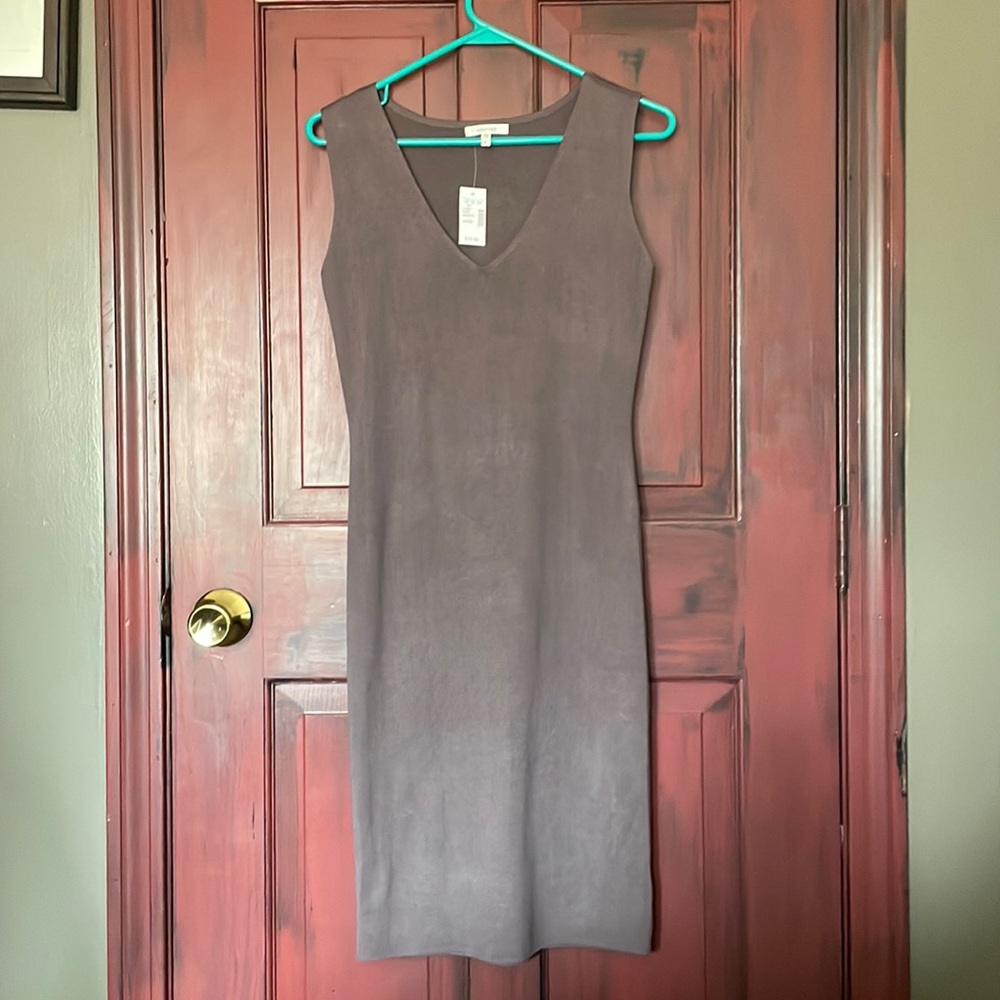 Sleeveless sweater dress